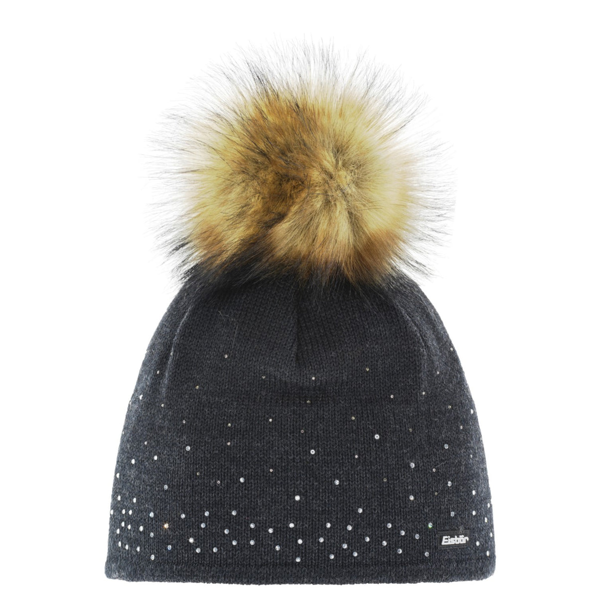 Eisbär Tiana Lux Crystal Mütze für Damen mit Bommel