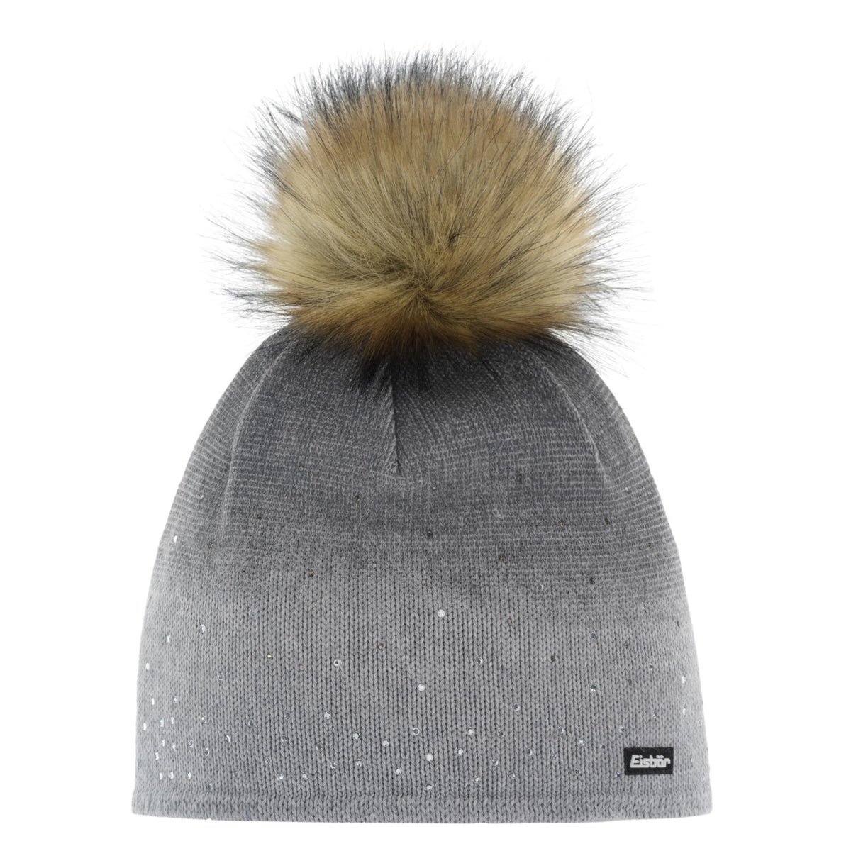 Eisbär Tiana Lux Crystal Mütze für Damen mit Bommel