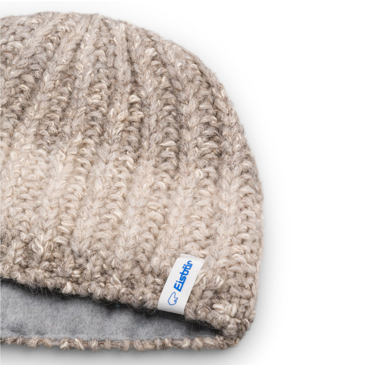Eisbär Strickmütze aus Bio-Baumwolle