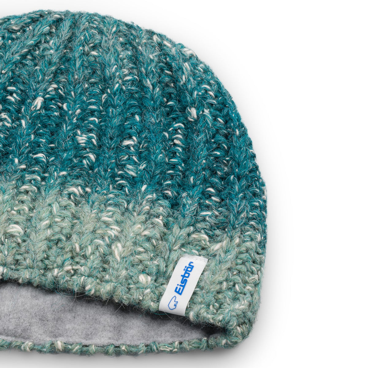 Eisbär Strickmütze aus Bio-Baumwolle