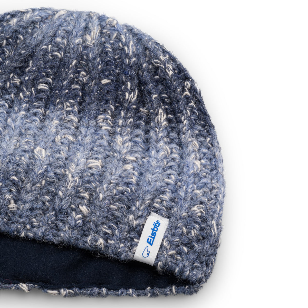Eisbär Strickmütze aus Bio-Baumwolle für Damen