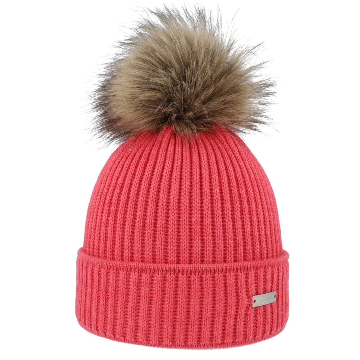 Eisglut Damenmütze Shellyl Merino mit Bommel