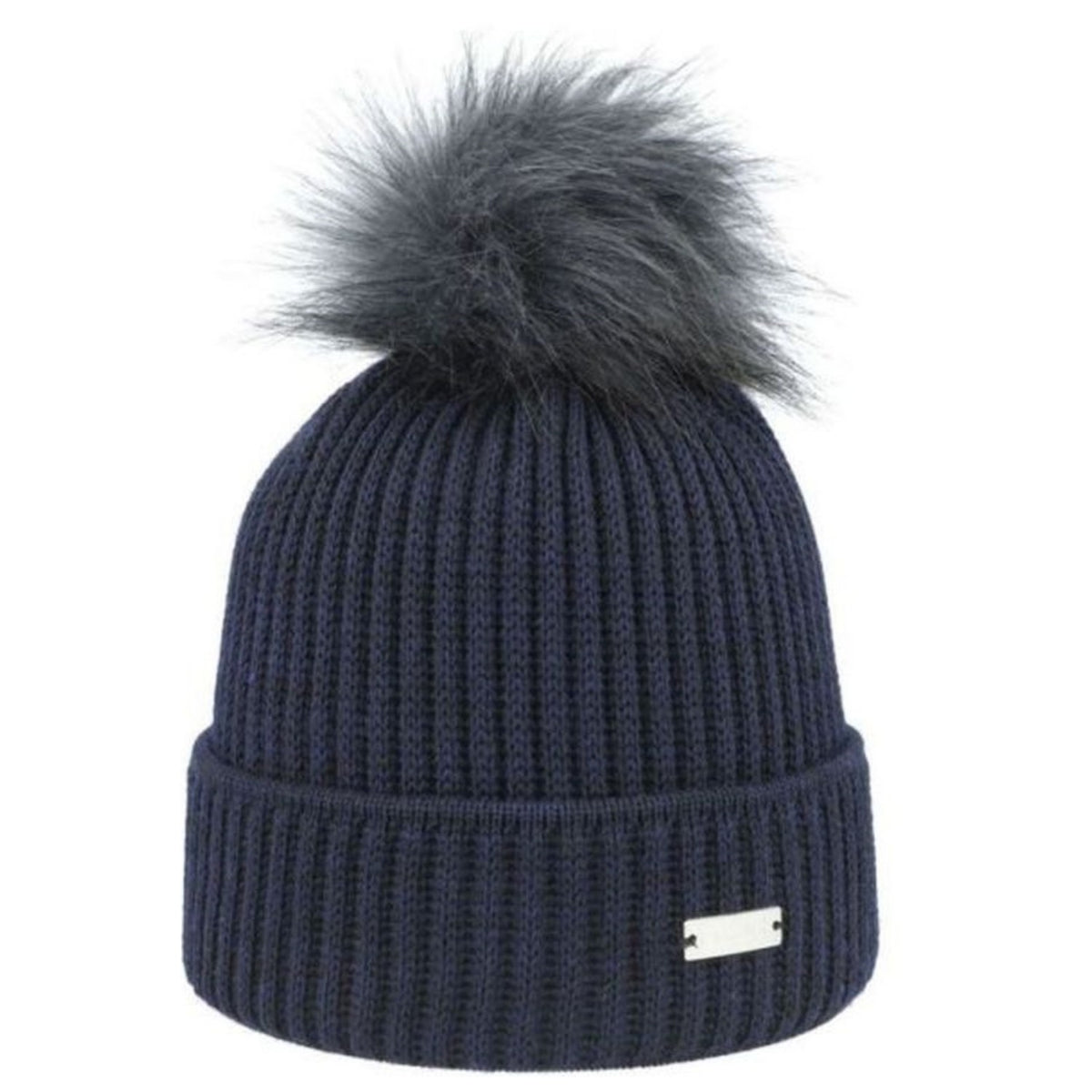 Eisglut Damenmütze Shellyl Merino mit Bommel