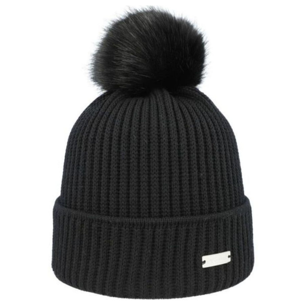 Eisglut Damenmütze Shellyl Merino mit Bommel
