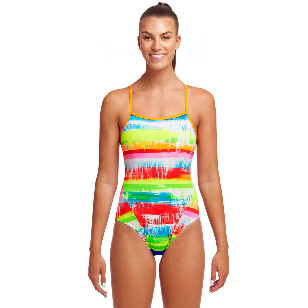 Funkita Badeanzug Damen Dye Hard chlorresistent