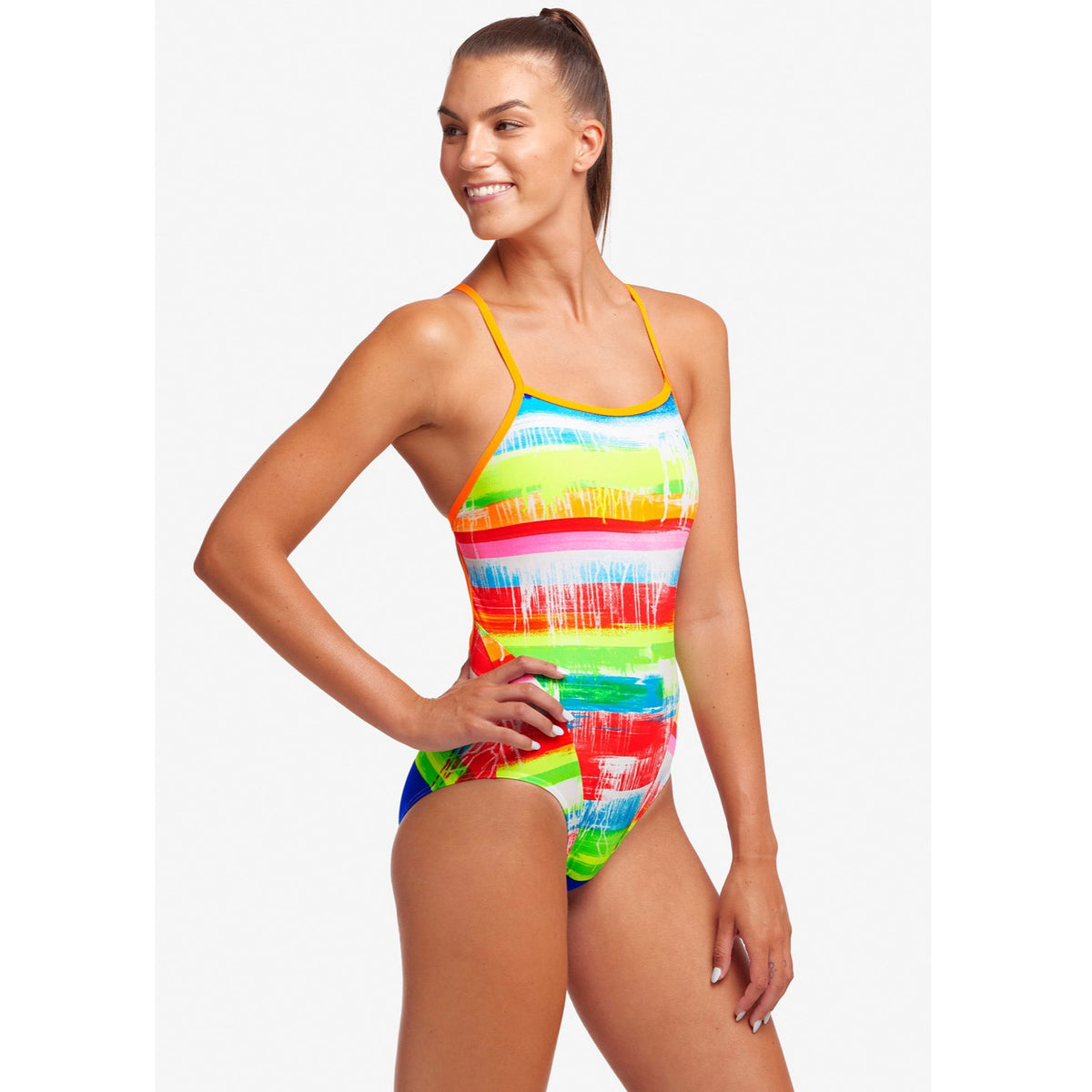 Funkita Badeanzug Damen Dye Hard chlorresistent