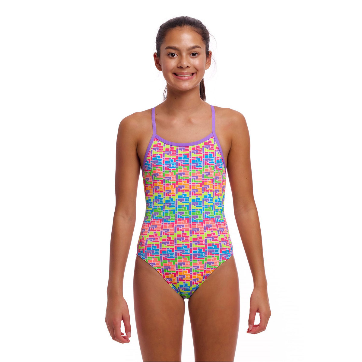 Funkita Badeanzug Mädchen Jig Jag