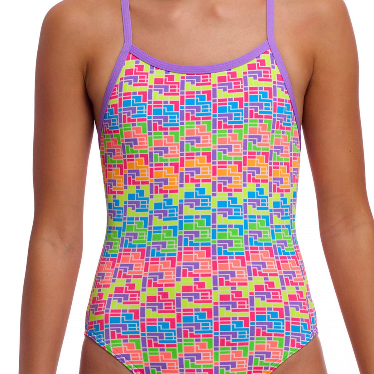 Funkita Badeanzug Mädchen Jig Jag