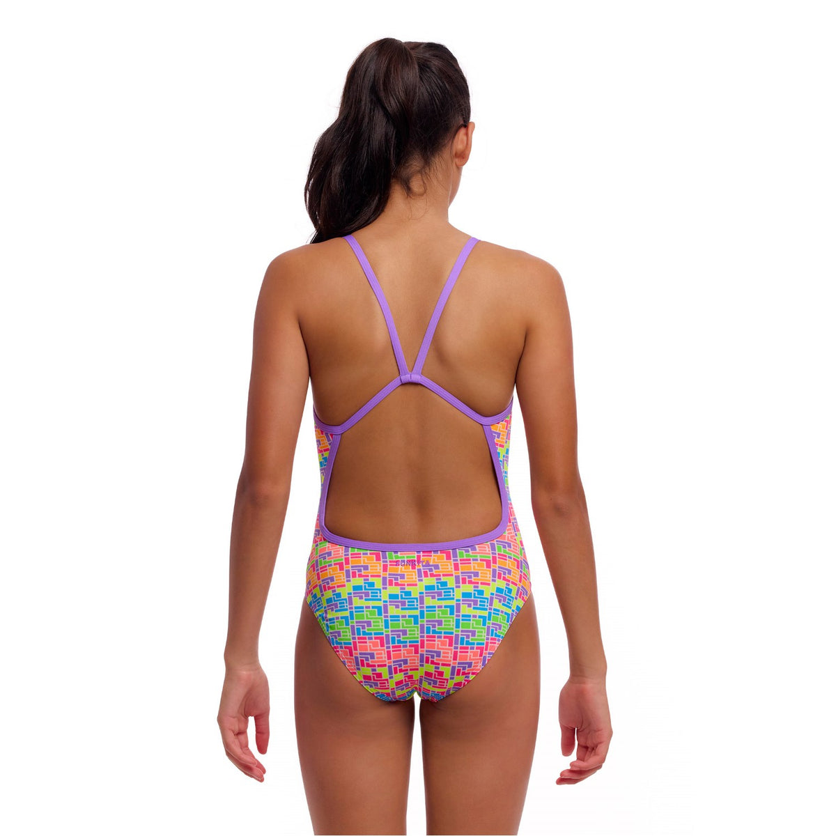 Funkita Badeanzug Mädchen Jig Jag