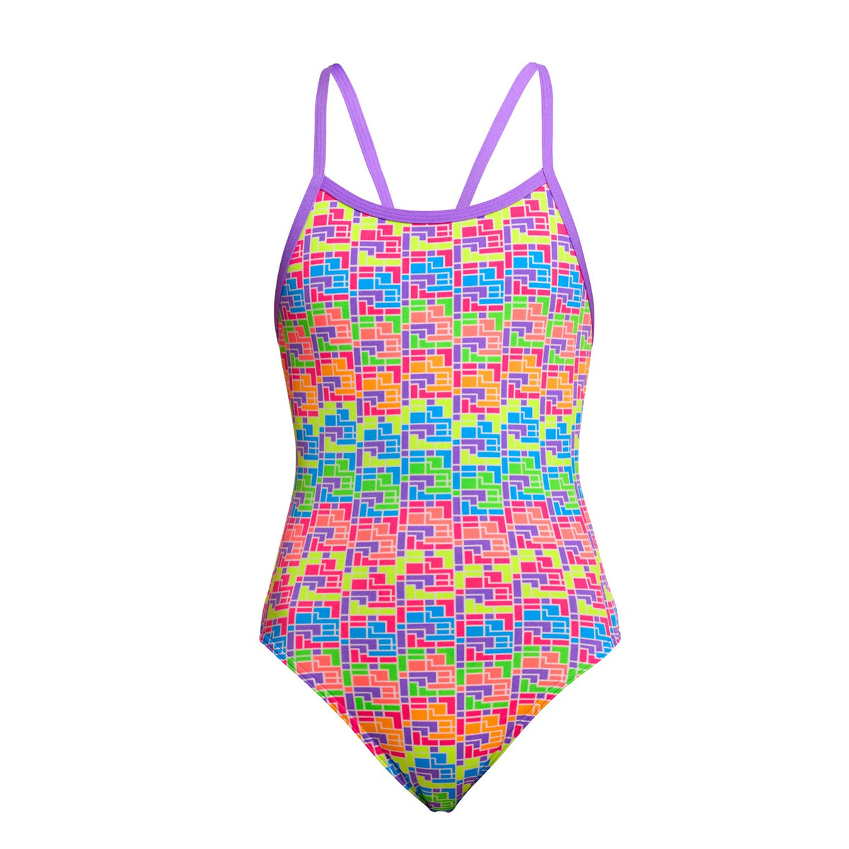 Funkita Badeanzug Mädchen Jig Jag