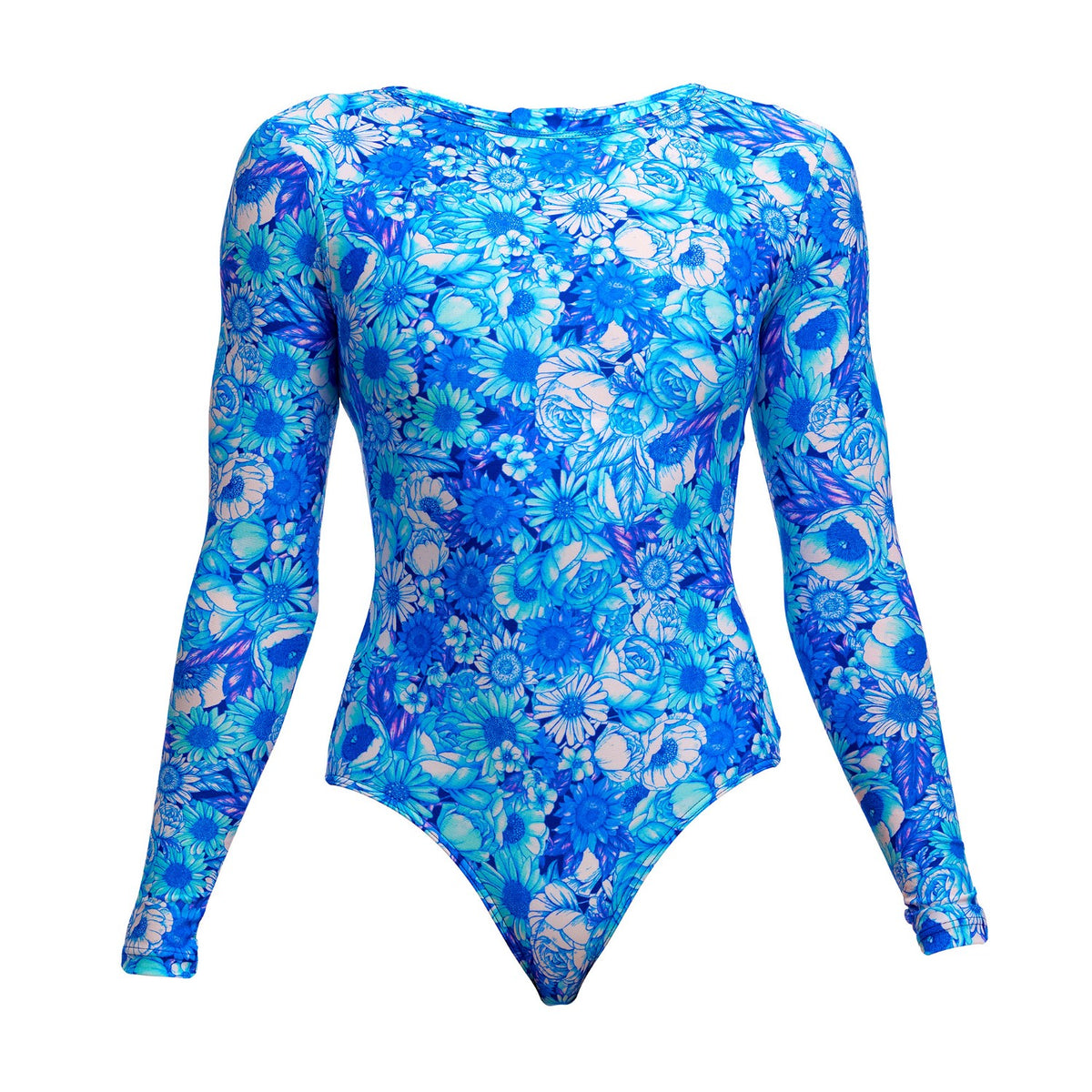 Funkita Badeanzug langarm für Damen chlorresistent