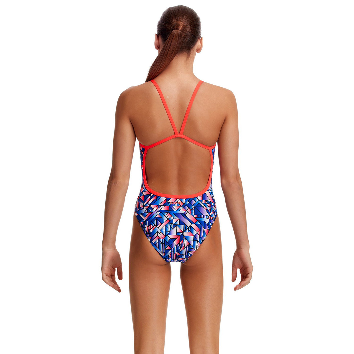 Funkita Badeanzug Mädchen Pane in The Glass chlorbestädig