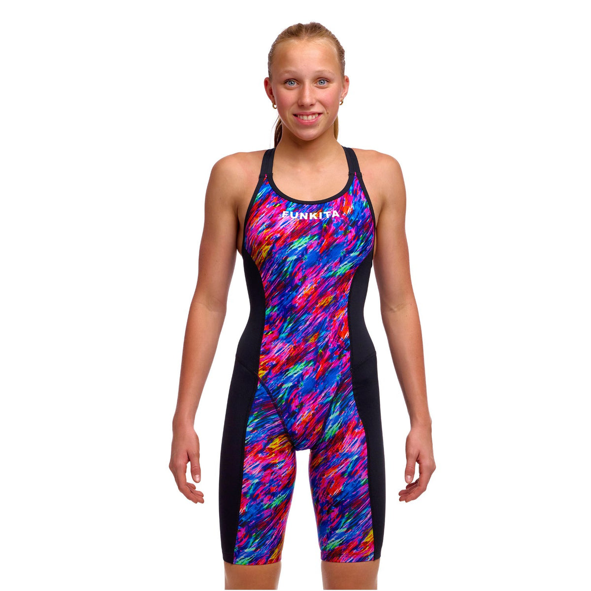 Funkita Badeanzug Big Bang mit langem Bein für Mädchen