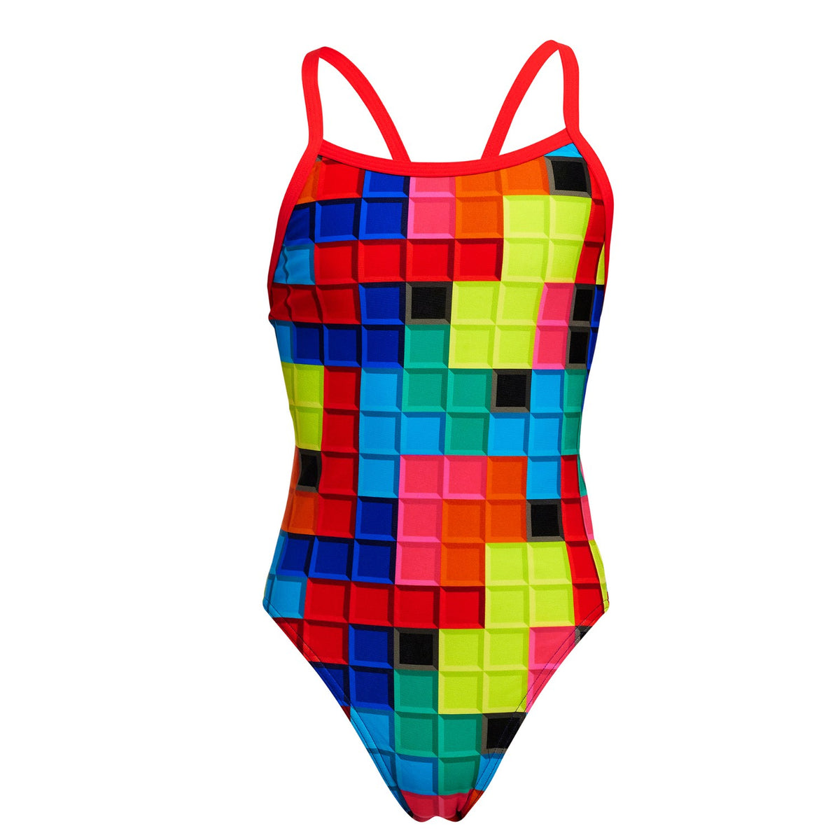 Funkita Badeanzug Mädchen Blocked chlorbestädig