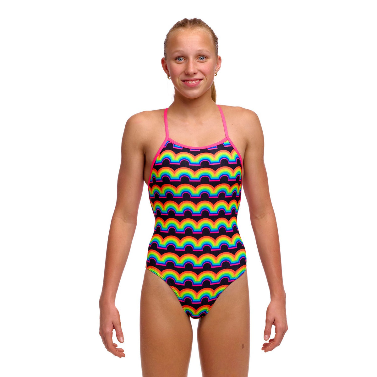 Funkita Rainbowie Badeanzug für Mädchen