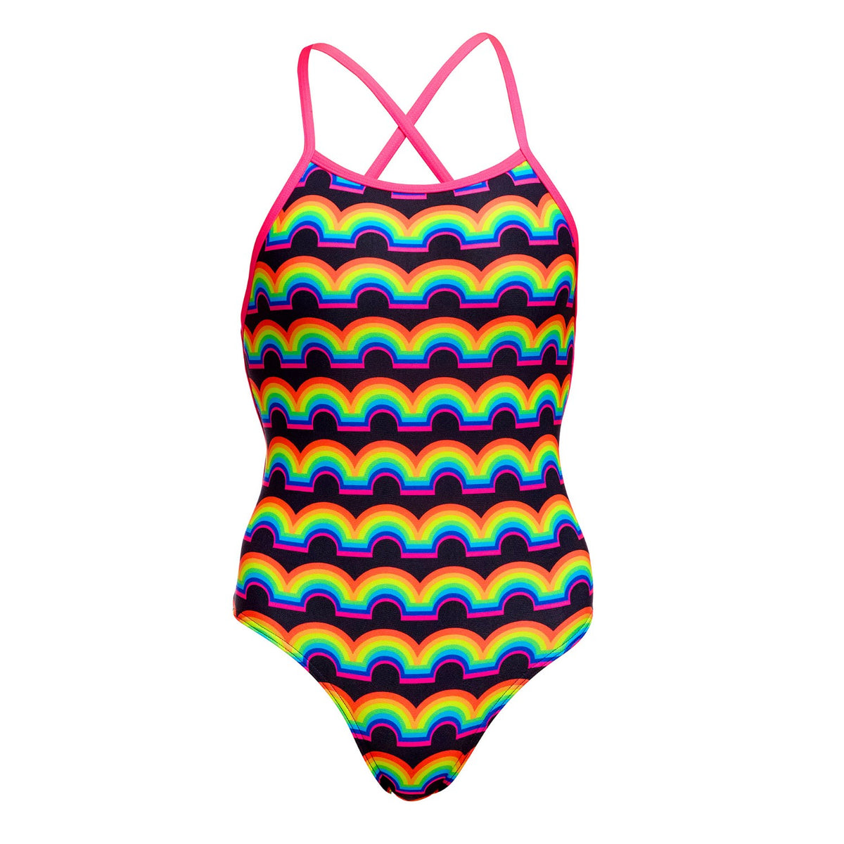 Funkita Rainbowie Badeanzug für Mädchen