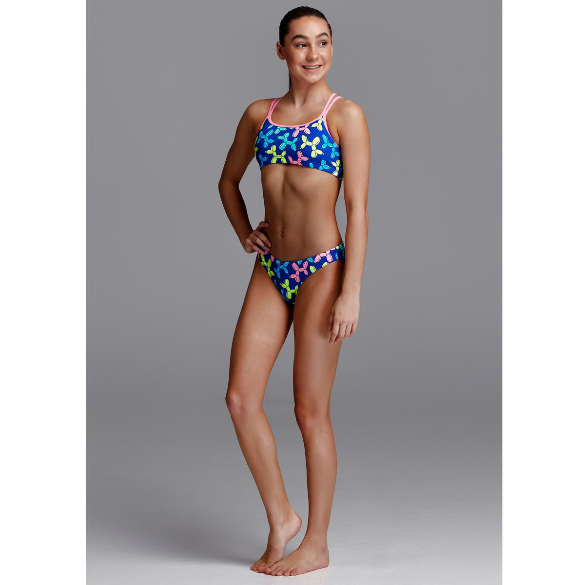 Funkita Bikini Mädchen Balloon Dog chlorbeständig