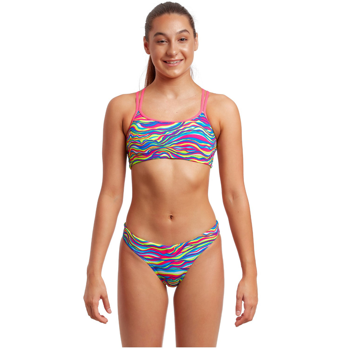 Funkita Bikini Mädchen Colour Curve chlorbeständig