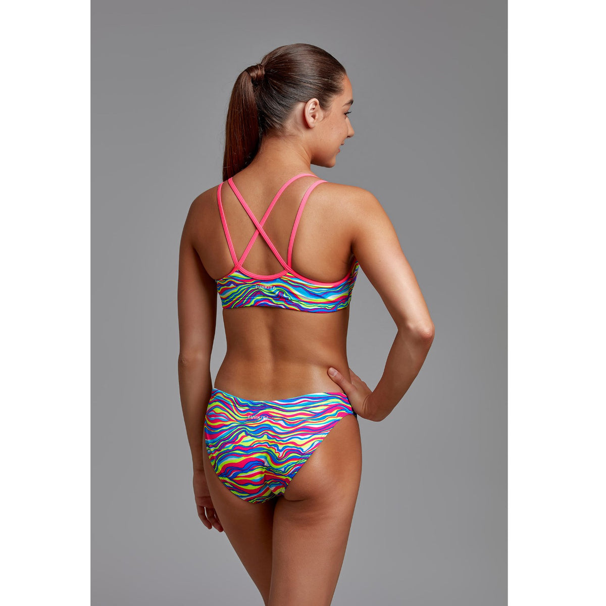 Funkita Bikini Mädchen Colour Curve chlorbeständig