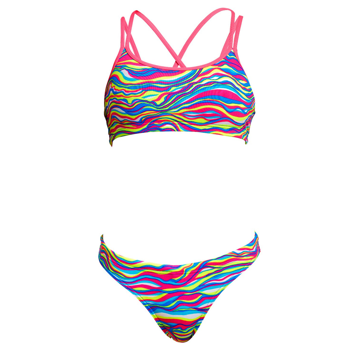 Funkita Bikini Mädchen Colour Curve chlorbeständig
