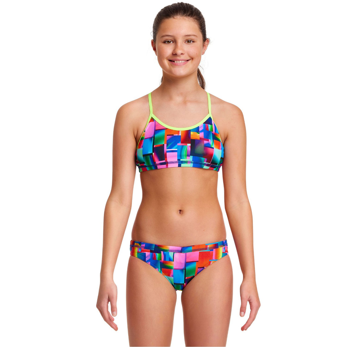 Funkita Bikini Mädchen Patch Panels schnelltrocknend und chlorbeständig