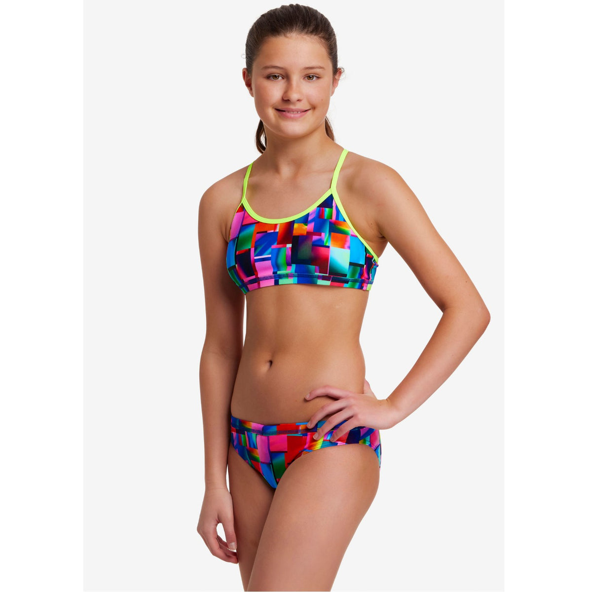 Funkita Bikini Mädchen Patch Panels schnelltrocknend und chlorbeständig