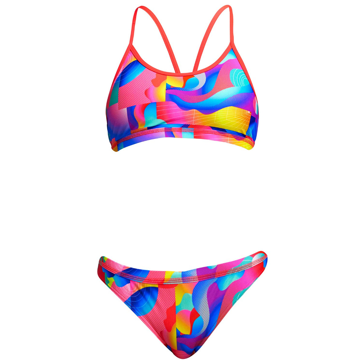 Funkita Bikini Set Mädchen Radar Rage UV Schutz 50+