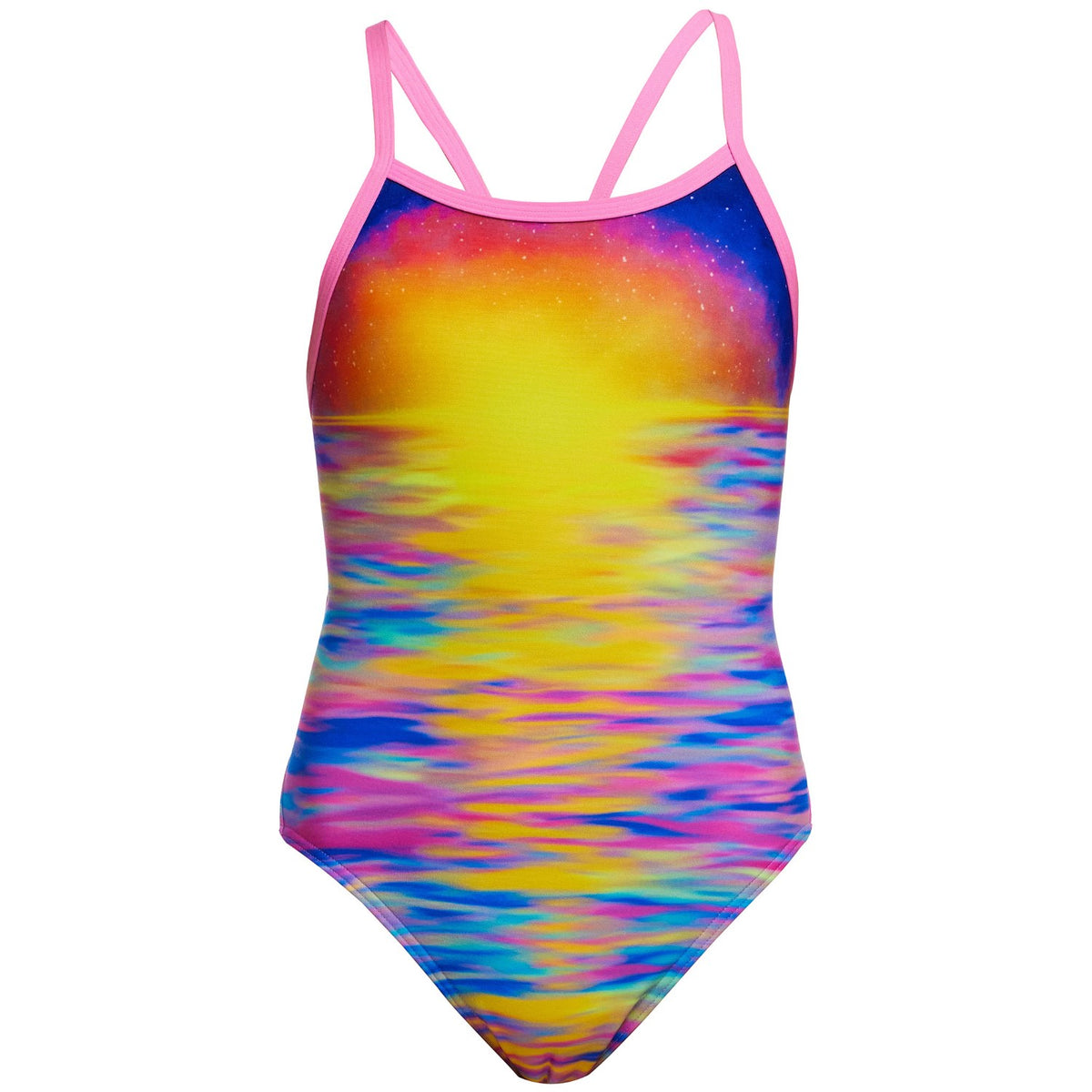 Funkita Darkinjung Sunset Badeanzug Mädchen