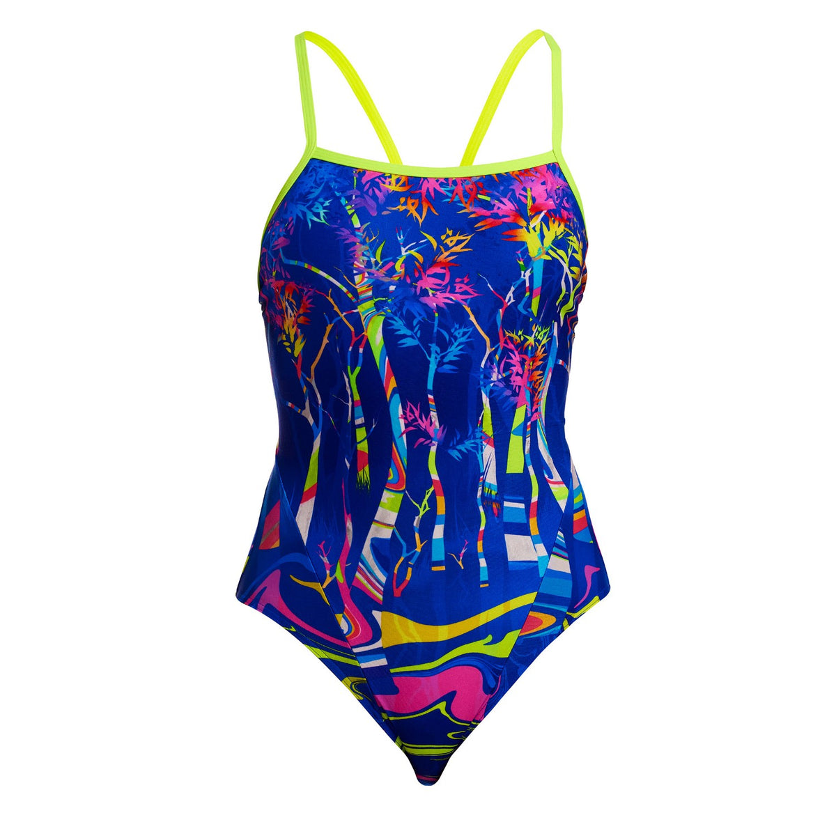 Funkita Dammed Badeanzug Mädchen chlorbeständig und schnelltrocknend