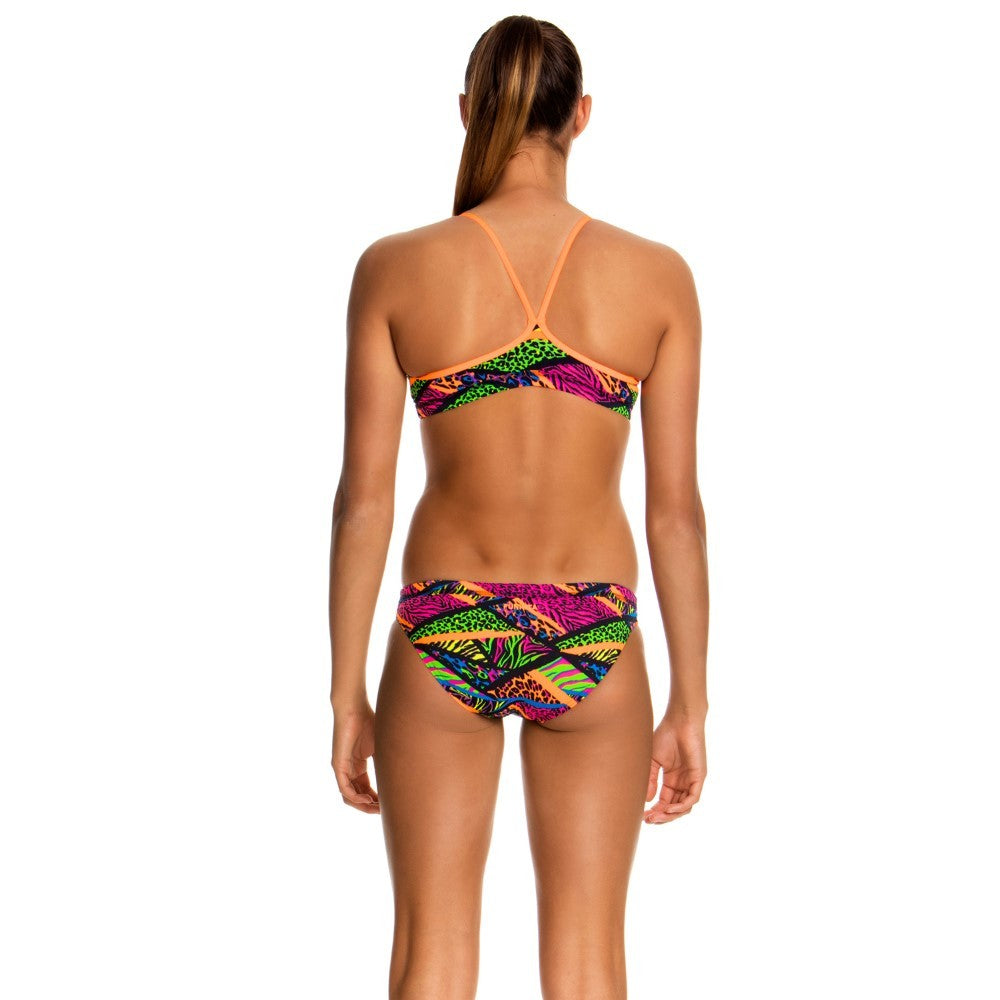 Funkita Bikini Mädchen Jungle Jagger mit schmalen Trägern