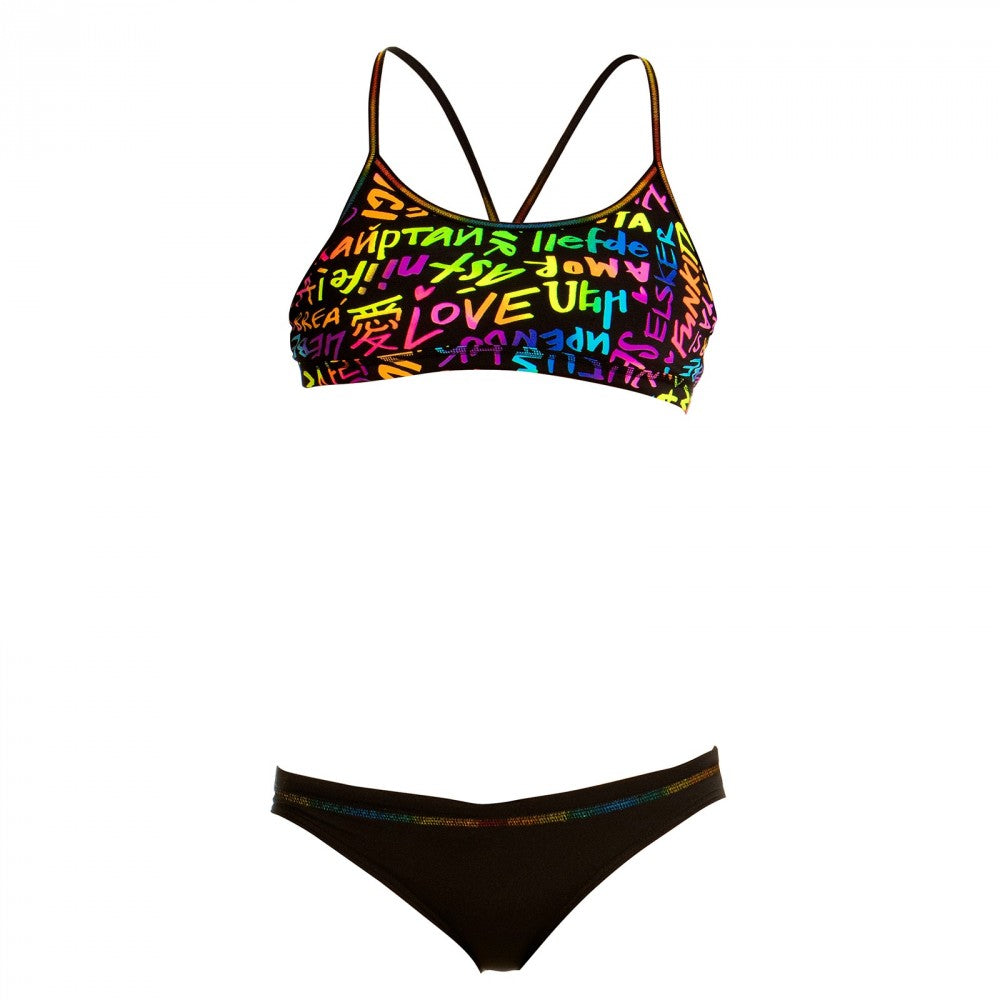 Funkita Mädchen Bikini Piece Love Funkita Two Piece