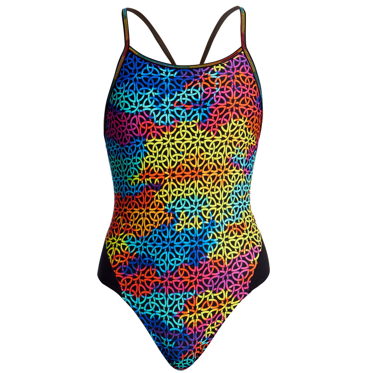 Funkita Badeanzug Mädchen Celtic Pride mit verkleinertem Rückenausschnitt