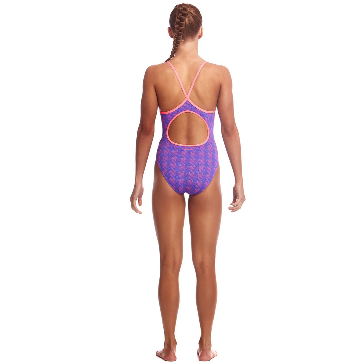 Funkita Badeanzug Mädchen Tetris Time schnelltrocknend und chlorresistent
