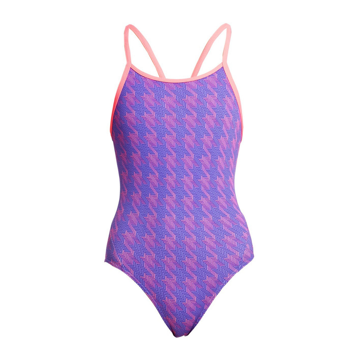 Funkita Badeanzug Mädchen Tetris Time schnelltrocknend und chlorresistent
