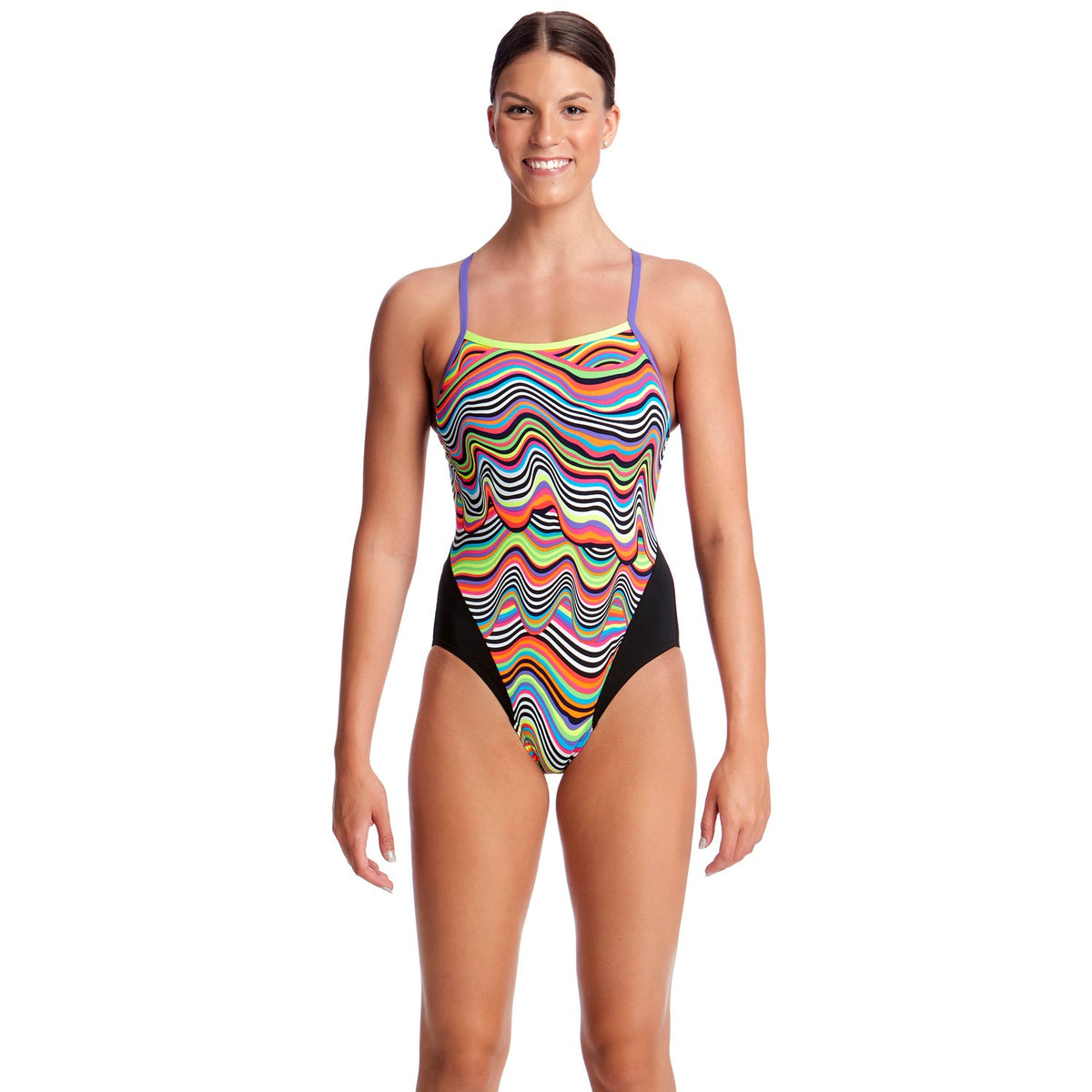 Funkita Badeanzug Damen strapped Dripping