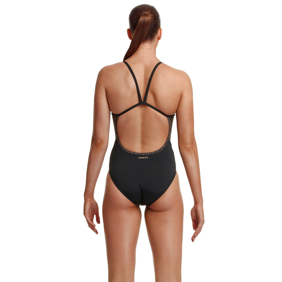 Funkita Leather Skin Badeanzug Damen chlorbeständig und schnelltrocknend