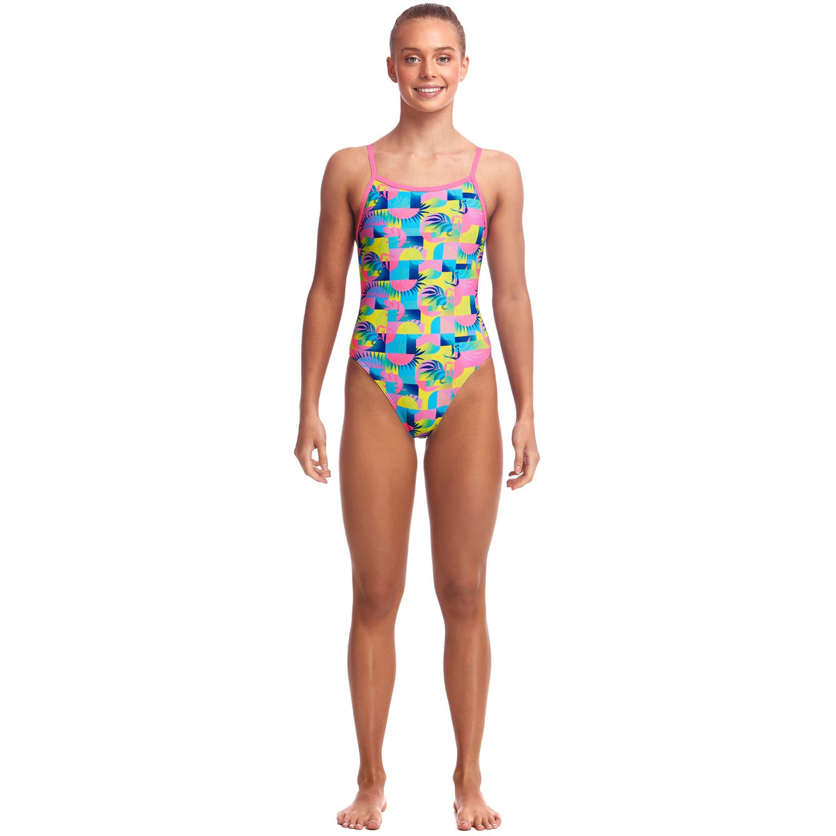 Funkita Badeanzug Mädchen Sunkissed chlorbeständig UV-Schutz 50+