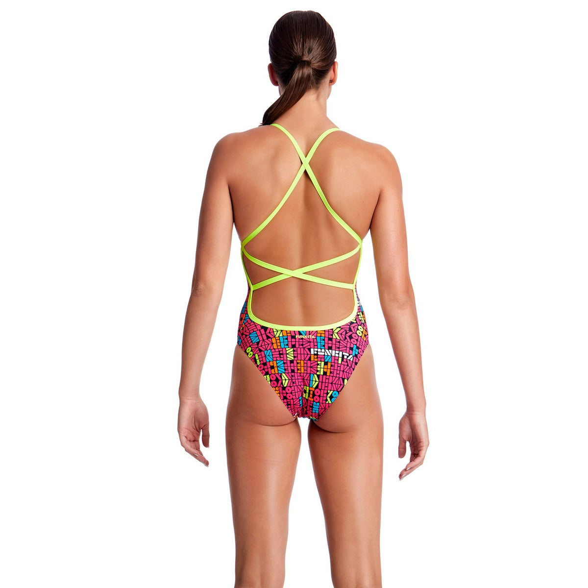 Funkita Badeanzug Damen Code Breaker chlorresistent
