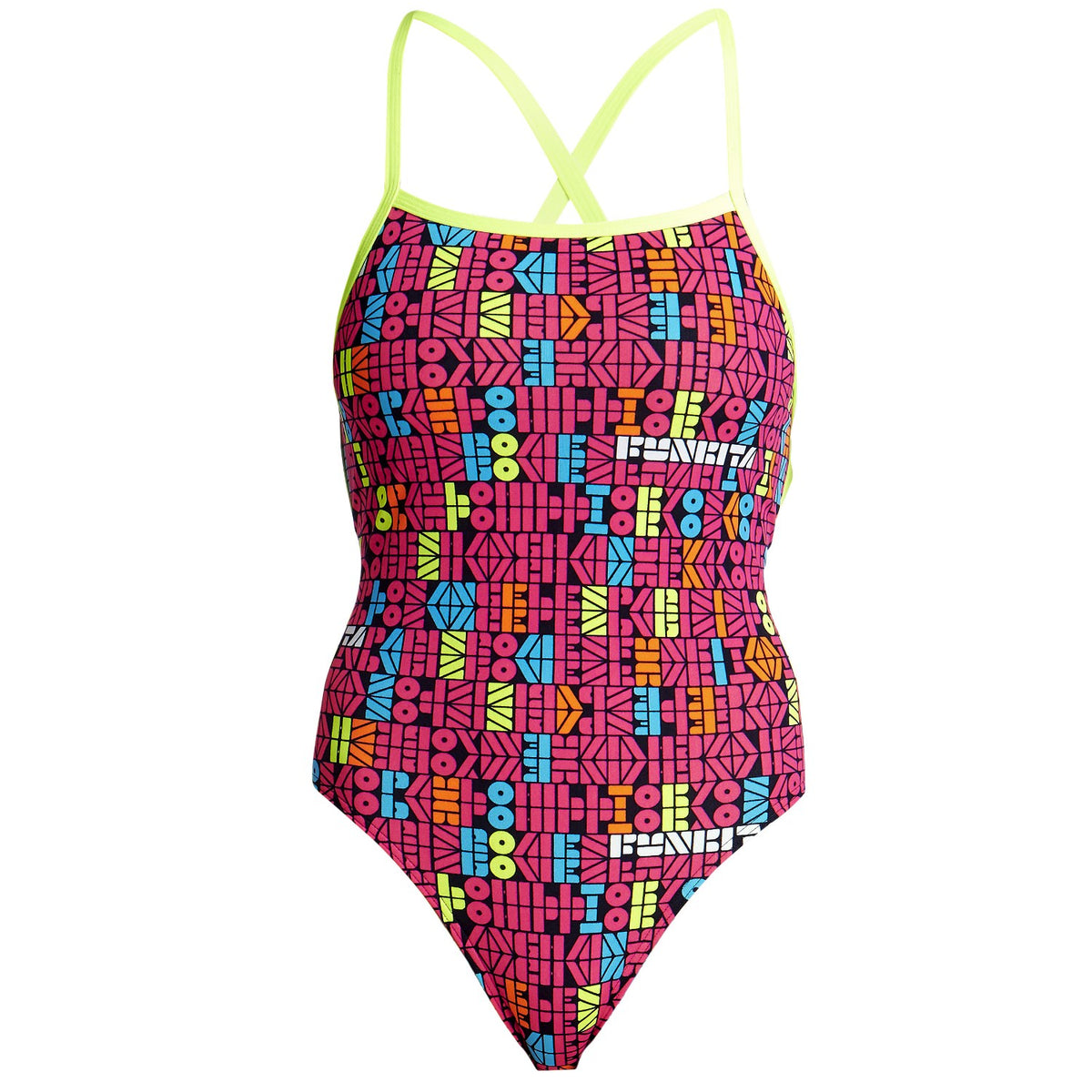Funkita Badeanzug Damen Code Breaker chlorresistent