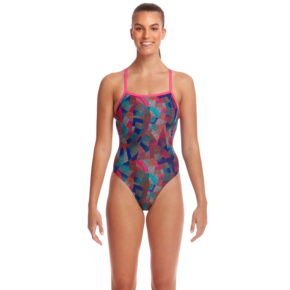 Funkita Badeanzug Damen On Point chlorbeständig und UV-Schutz 50+