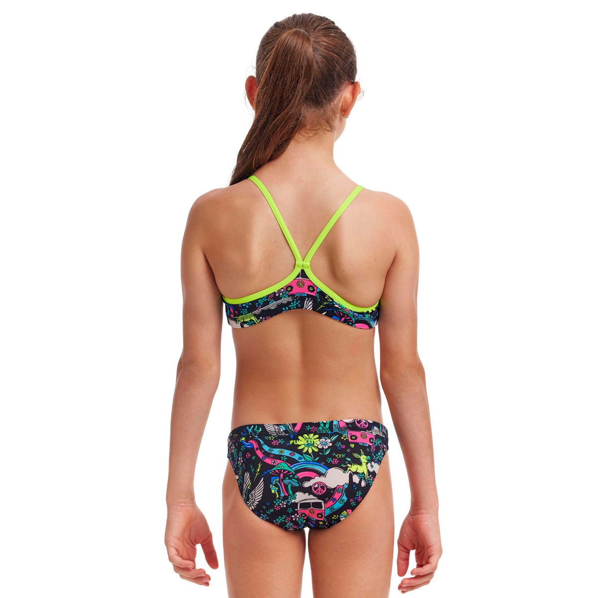 Funkita Hippy Dippy Bikini Mädchen chlorresistent und UV-Schutz 50+