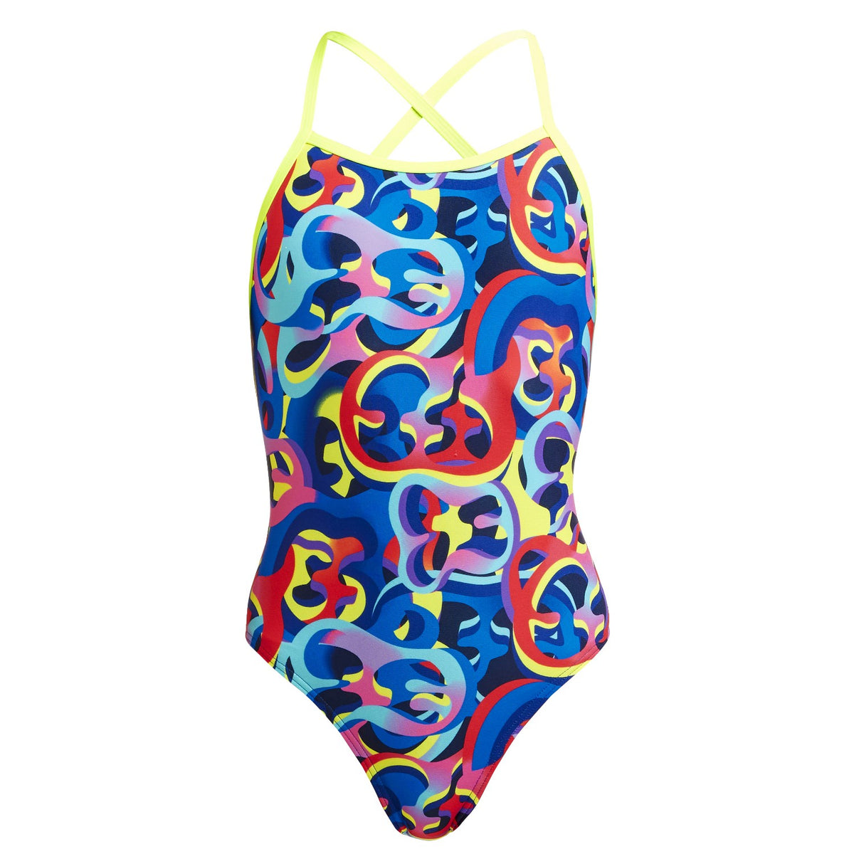 Funkita Badeanzug Mädchen Organica Bunt chlorresistent