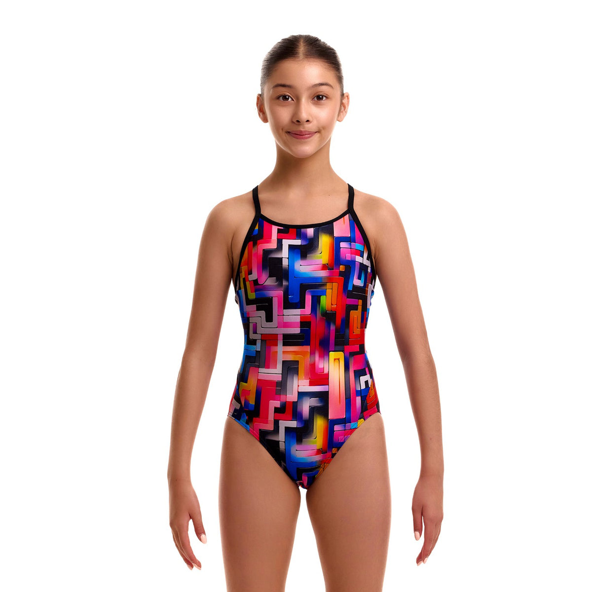 Funkita Putty Rules Badeanzug Mädchen chlorresistent schnelltrocknend