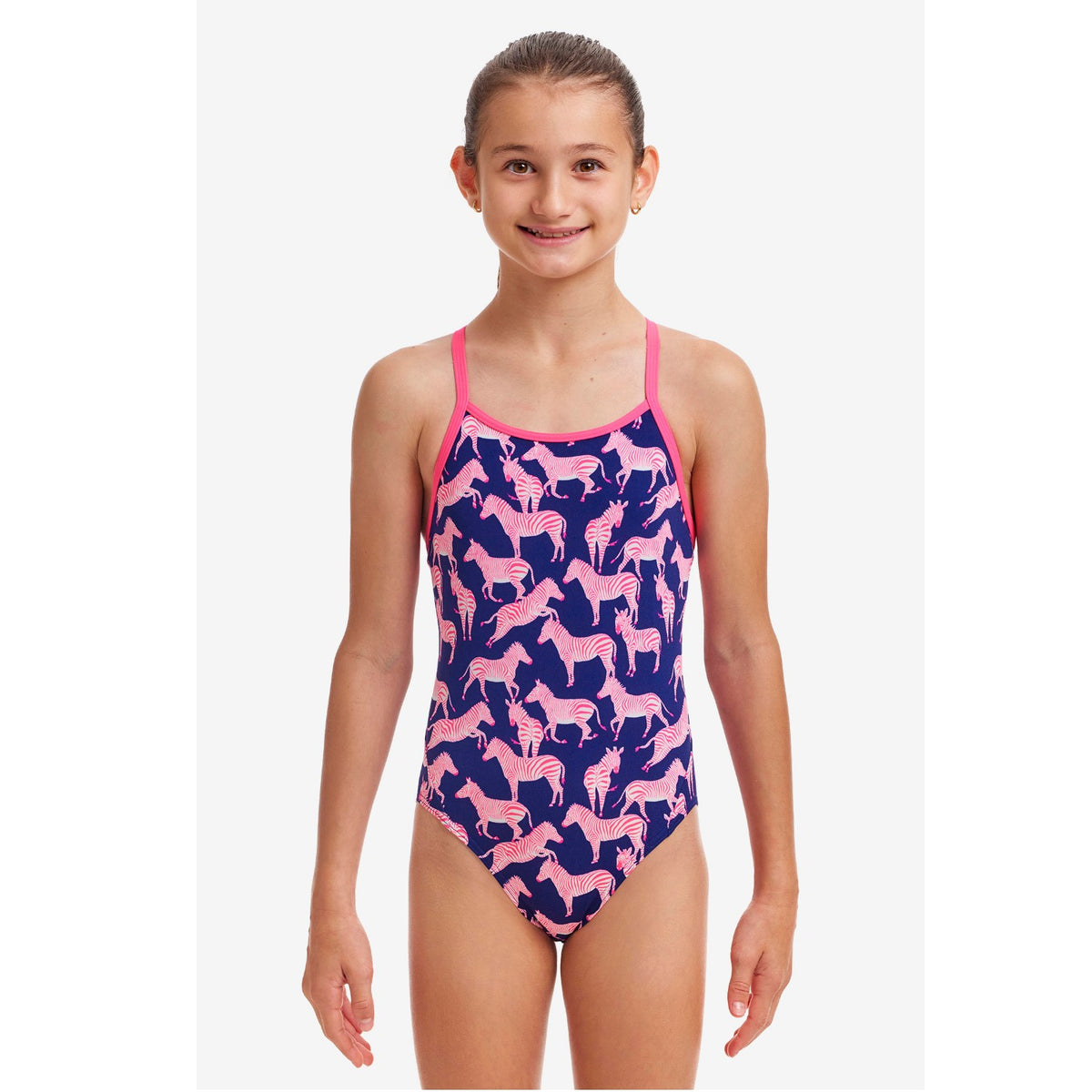 Funkita Sweet Stripes Badeanzug Mädchen