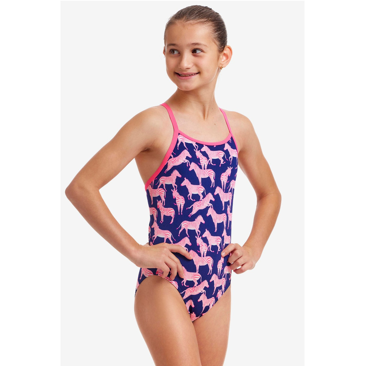 Funkita Sweet Stripes Badeanzug Mädchen