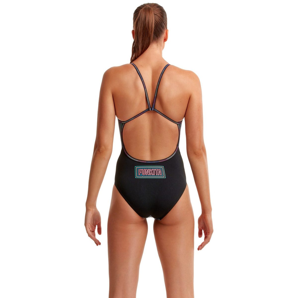 Funkita Badeanzug Damen Use Your Illusion aus Chlorresistenten Material