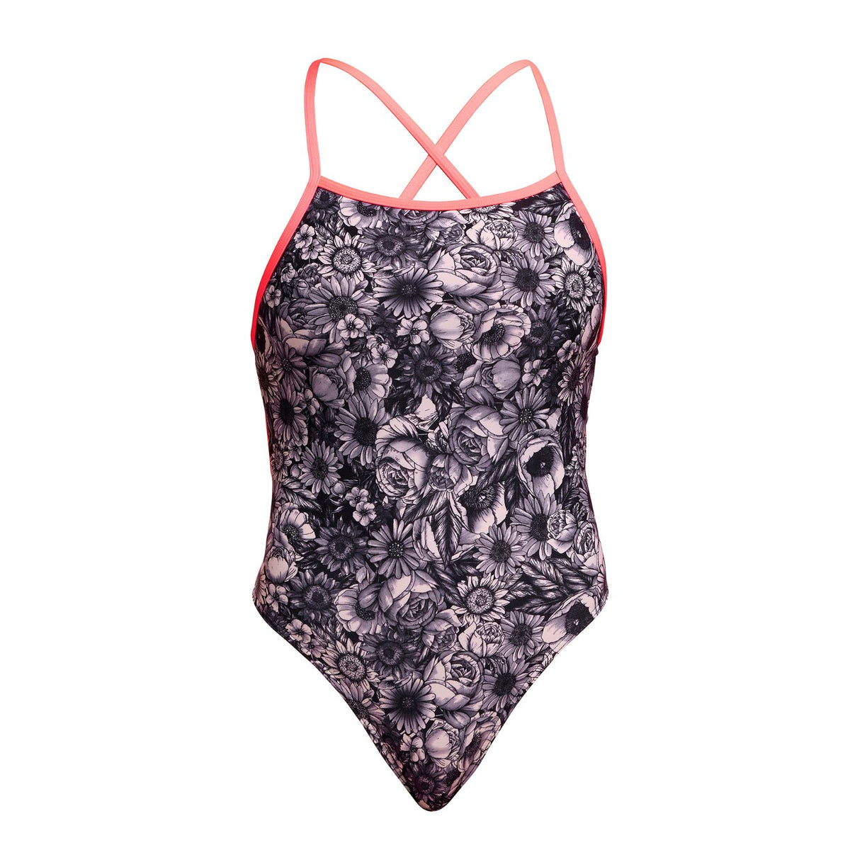 Funkita Badeanzug Night Rose Damen zum Binden