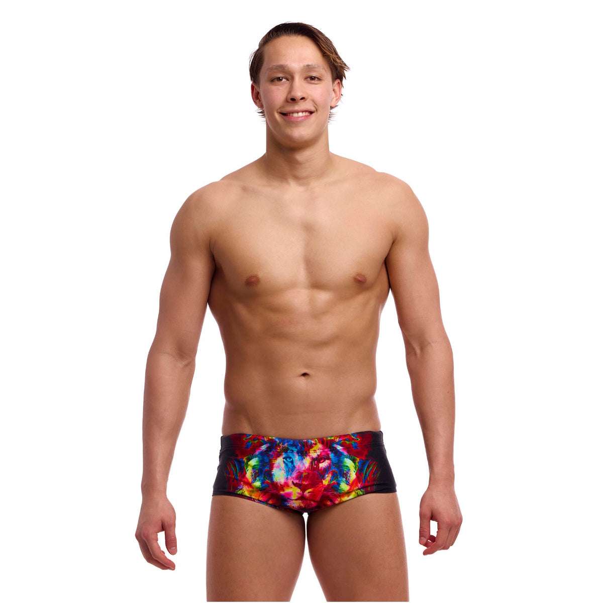 Funky Trunks Badehose Herren Sidewinder Trunk Pride Alive