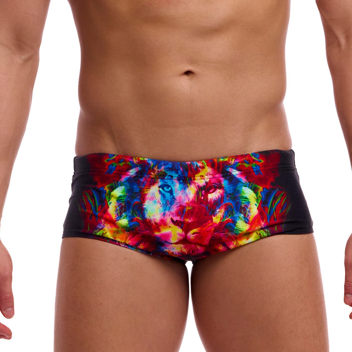 Funky Trunks Badehose Herren Sidewinder Trunk Pride Alive