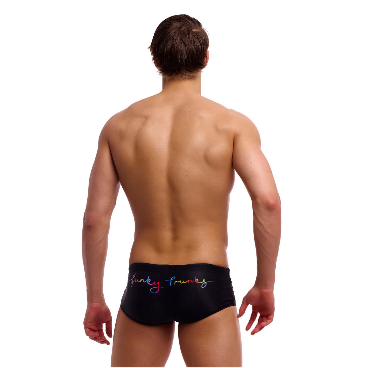 Funky Trunks Badehose Herren Sidewinder Trunk Pride Alive